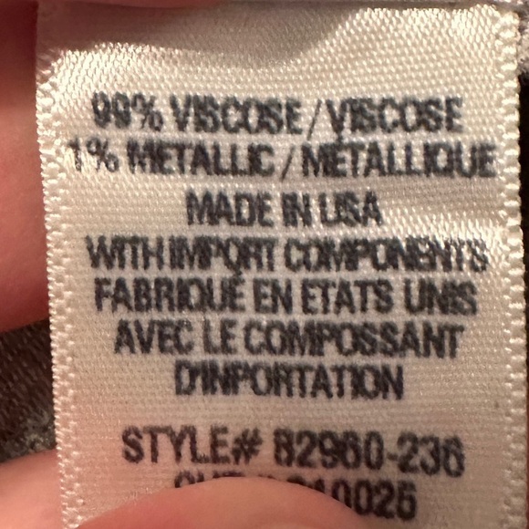 Bella Dahl Grey Tee - Size L - Picture 7 of 9